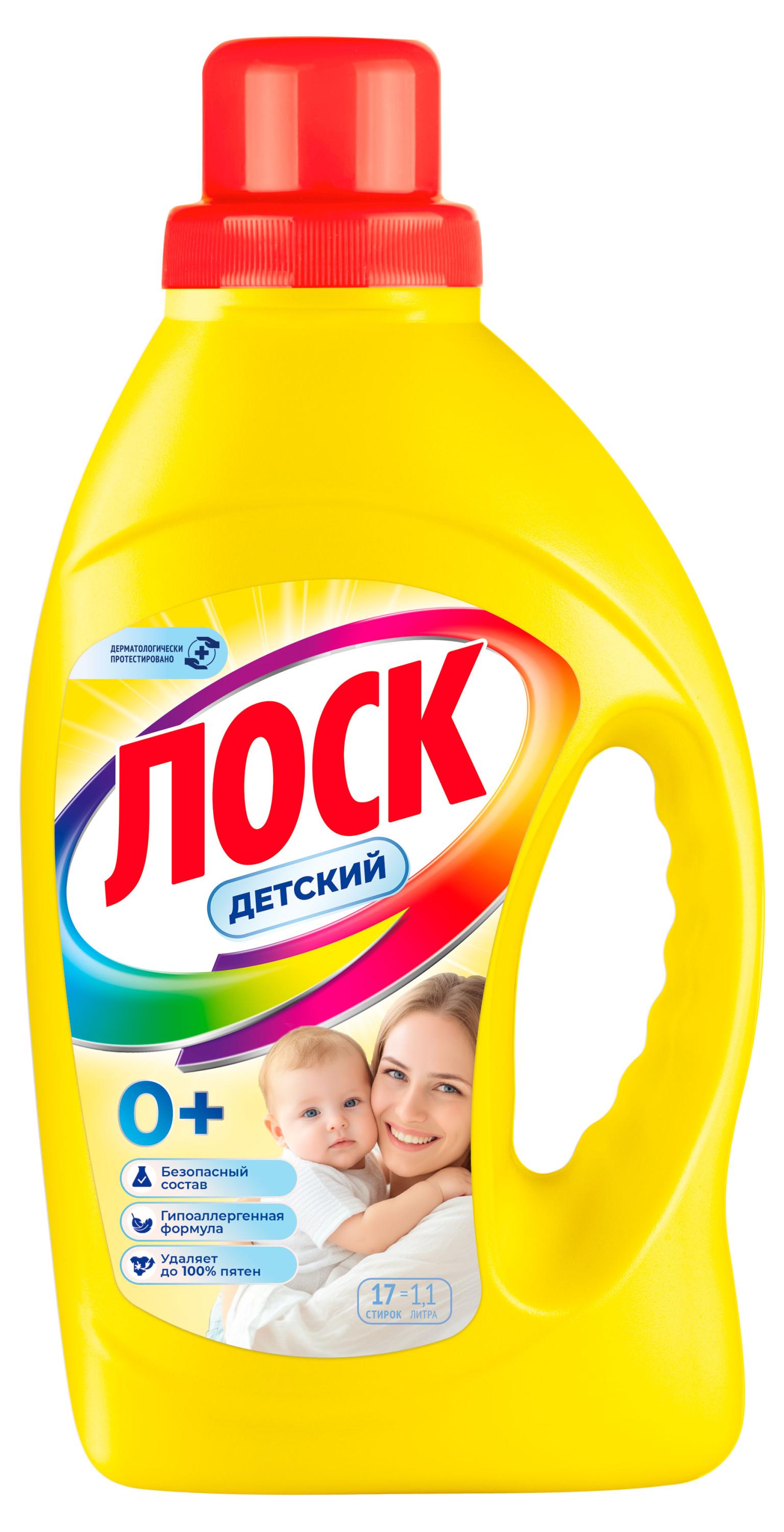 

Гель для стирки Лоск Детский, 1,1 л