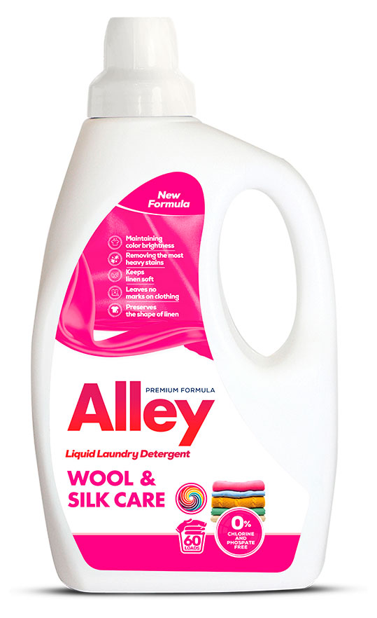 Изображение товара Гель для стирки Alley Wool Silk Care для шерсти и шелка, 3 л