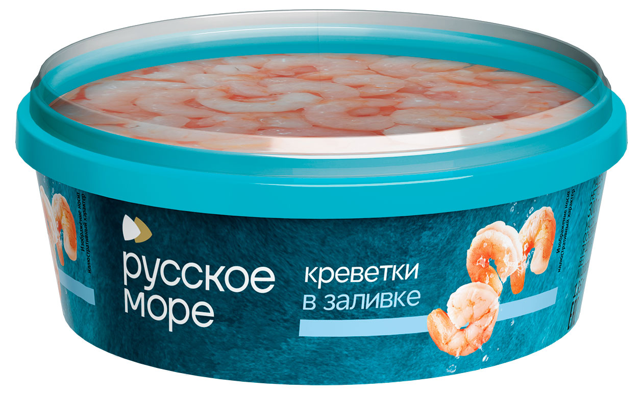 Изображение товара Креветки «Русское море» в заливке Беларусь, 300 г
