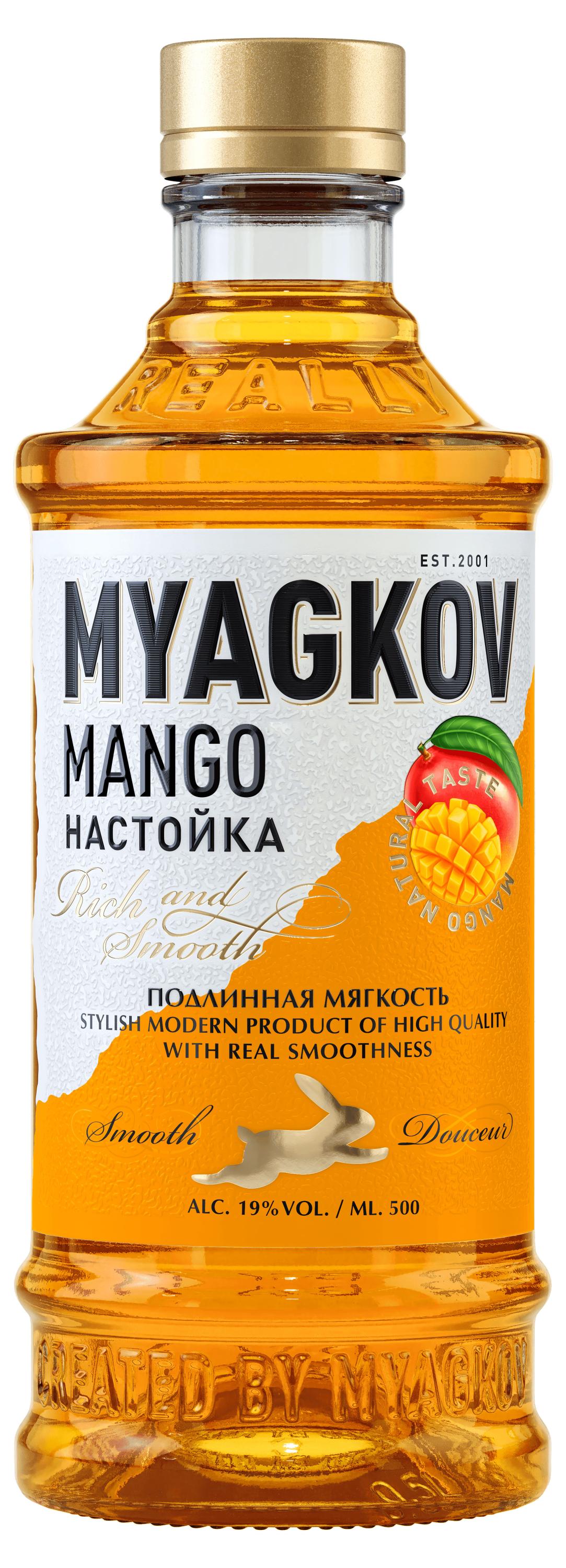 

Настойка Myagkov манго Россия, 0,5 л
