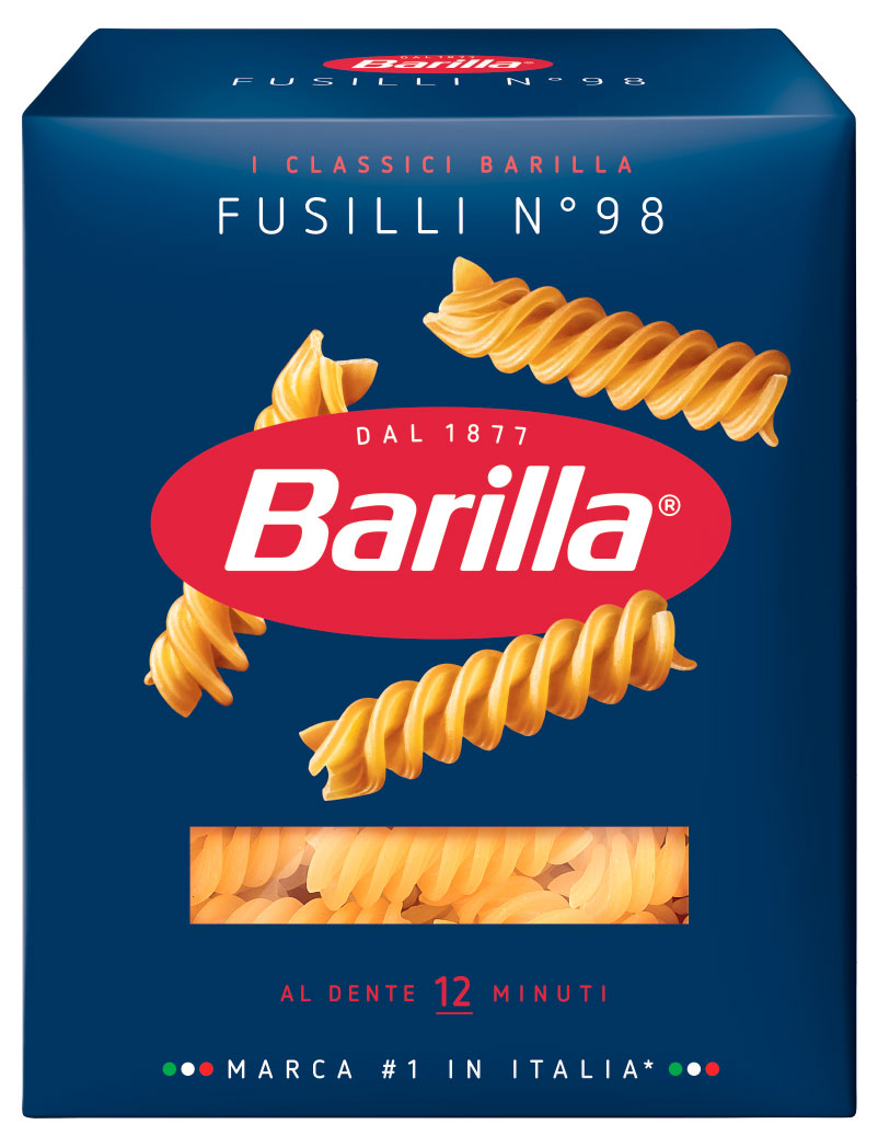 Изображение товара Макаронные изделия Barilla Фузилли №98 (12 мин) из твердых сортов пшеницы