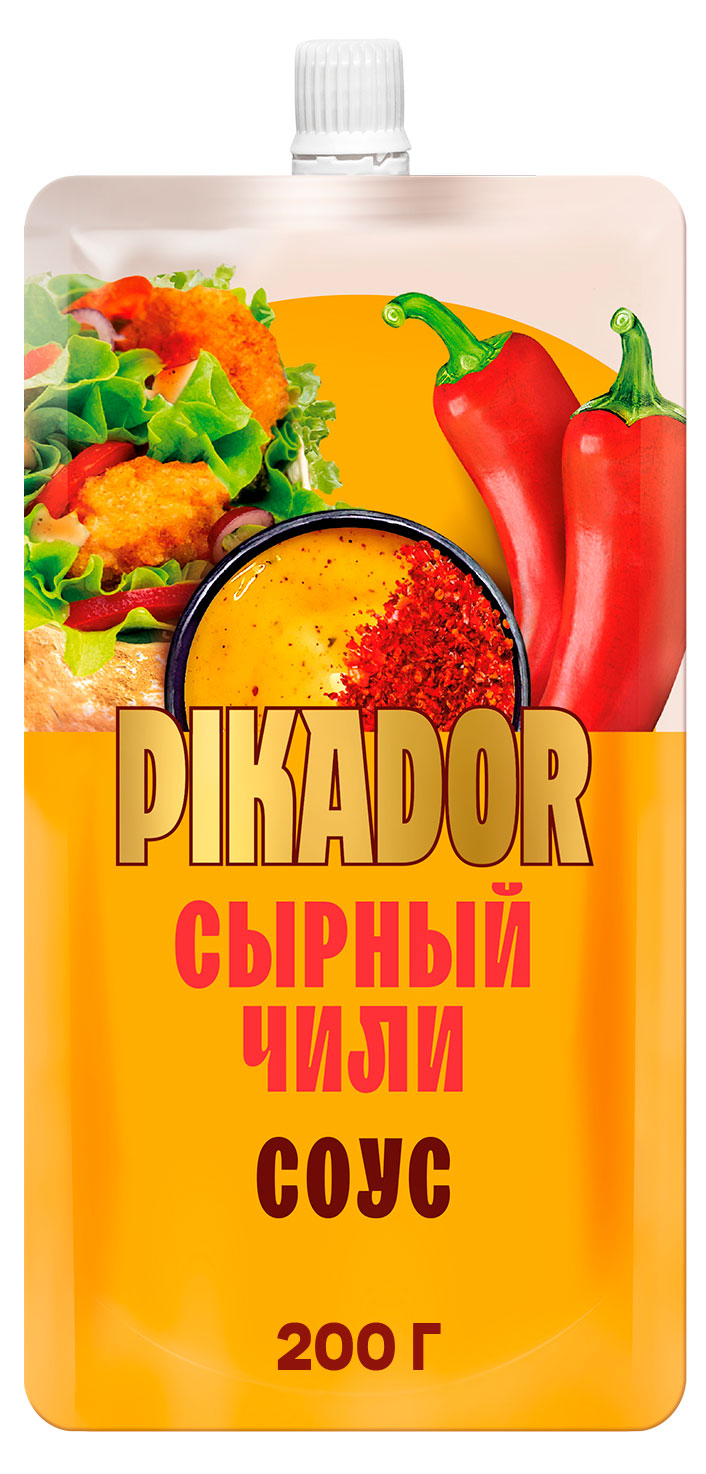 Изображение товара Соус Pikador Сырный чили, 200 г