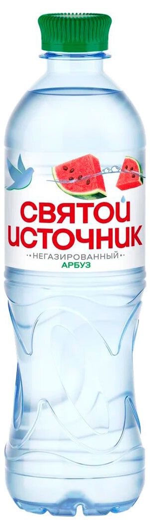 Изображение товара Вода «Святой Источник» со вкусом арбуза негазированная, 500 мл