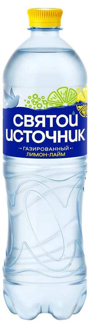 Изображение товара Газированная вода Святой Источник Лимон-Лайм без сахара 0.5л