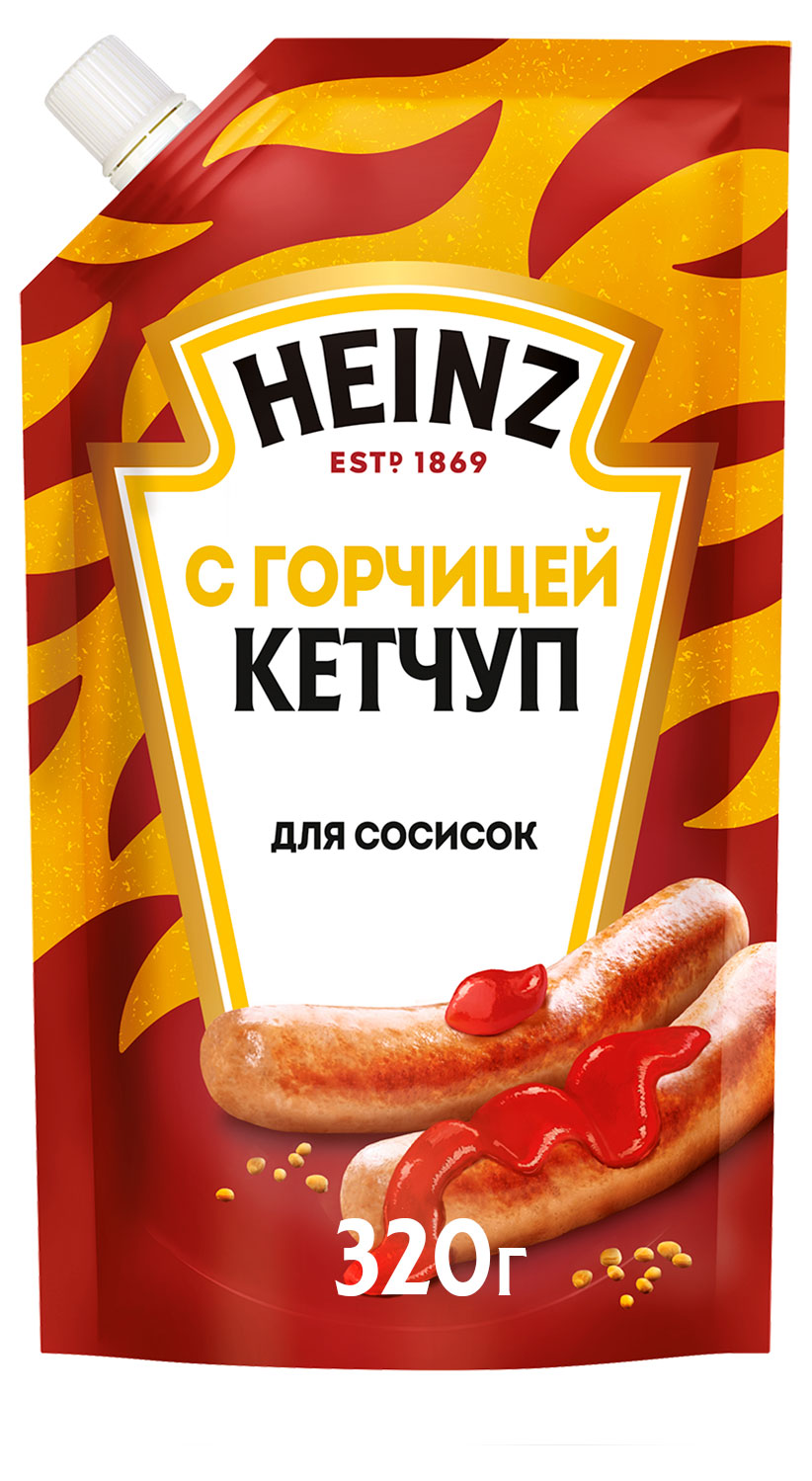 Heinz | Кетчуп Heinz с горчицей для сосисок, 320 г