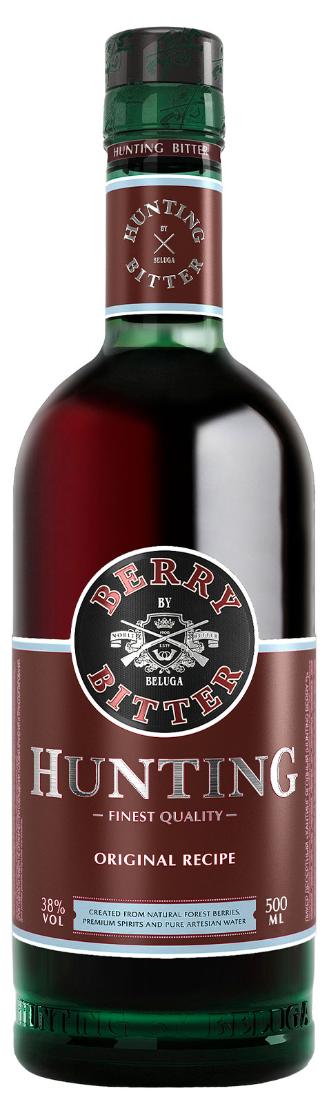 Изображение товара Ликер Beluga Hunting Berry Россия 0, 5 л - ягодный аромат и пряный вкус