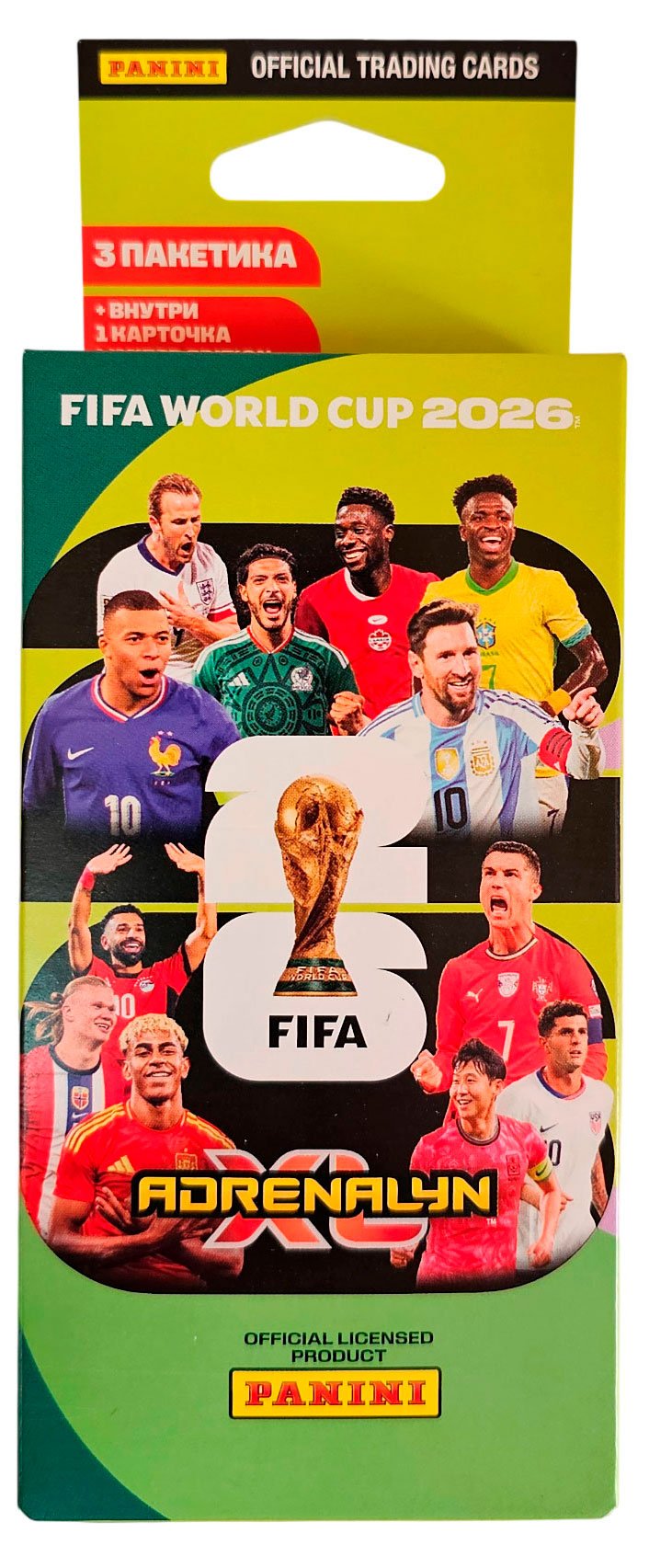 Изображение товара Набор карточек Panini FIFA World Cup 2026, 1 шт в ассортименте