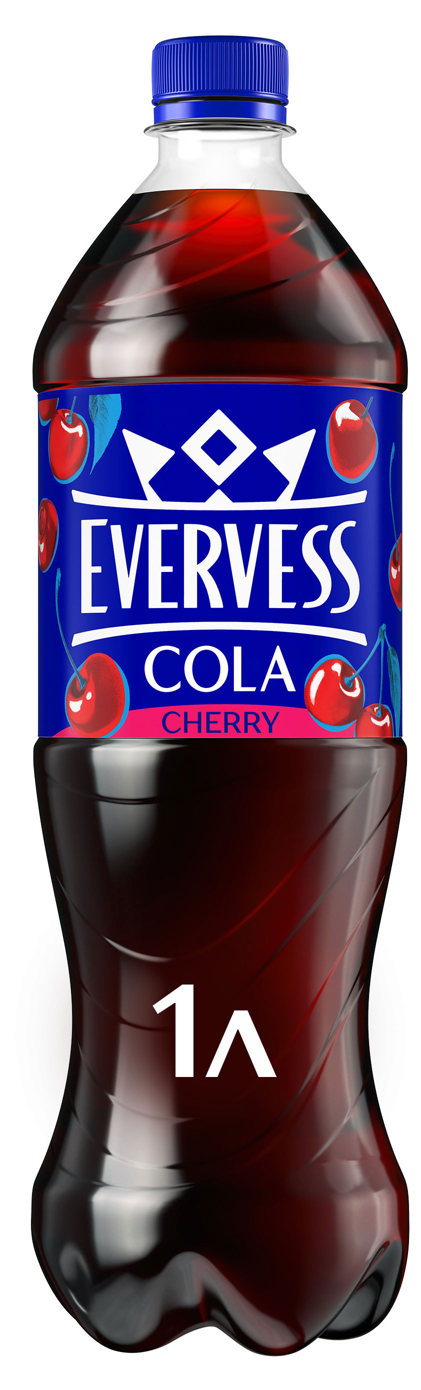 Изображение товара Газированный напиток Evervess Cola Cherry без сахара с ароматом вишни