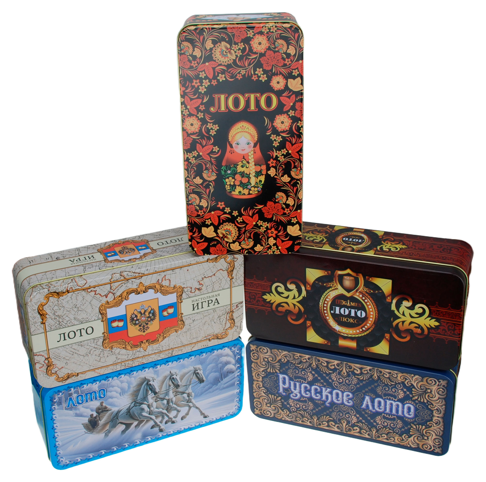 Изображение товара Игра настольная Русское лото, 1 шт в ассортименте