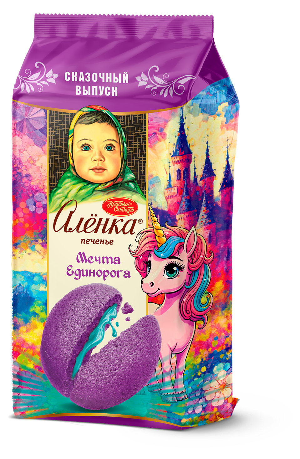 

Печенье Аленка Мечта единорога, 110 г