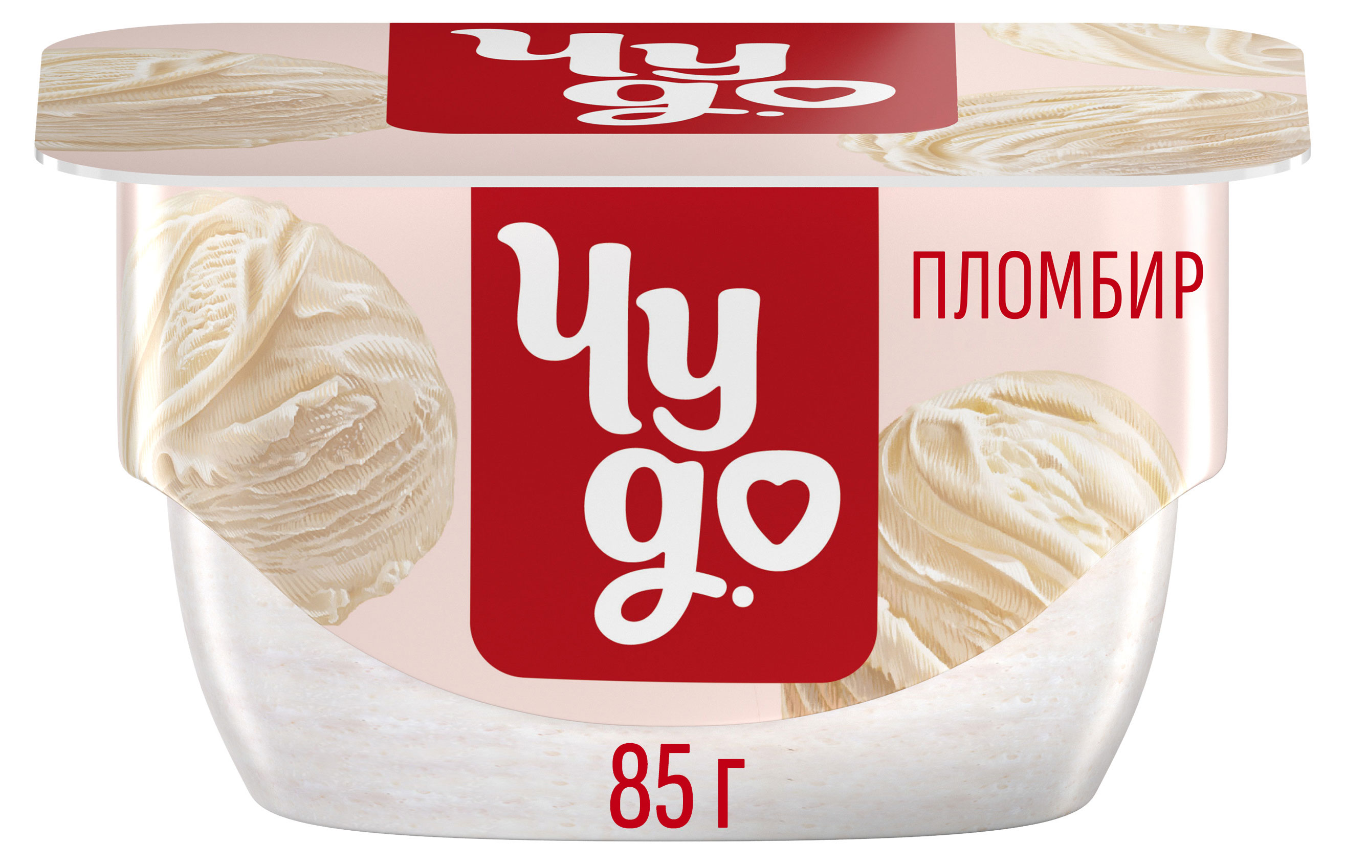 Изображение товара Десерт творожный Чудо со вкусом Пломбира 5 8 85 г