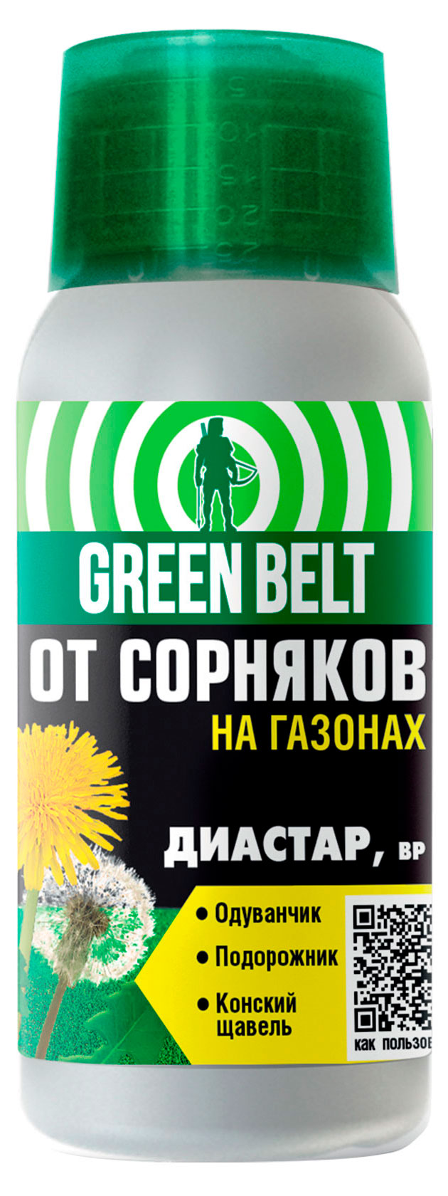 Изображение товара Средство для защиты от сорняков GREEN BELT Диастар, 100 мл