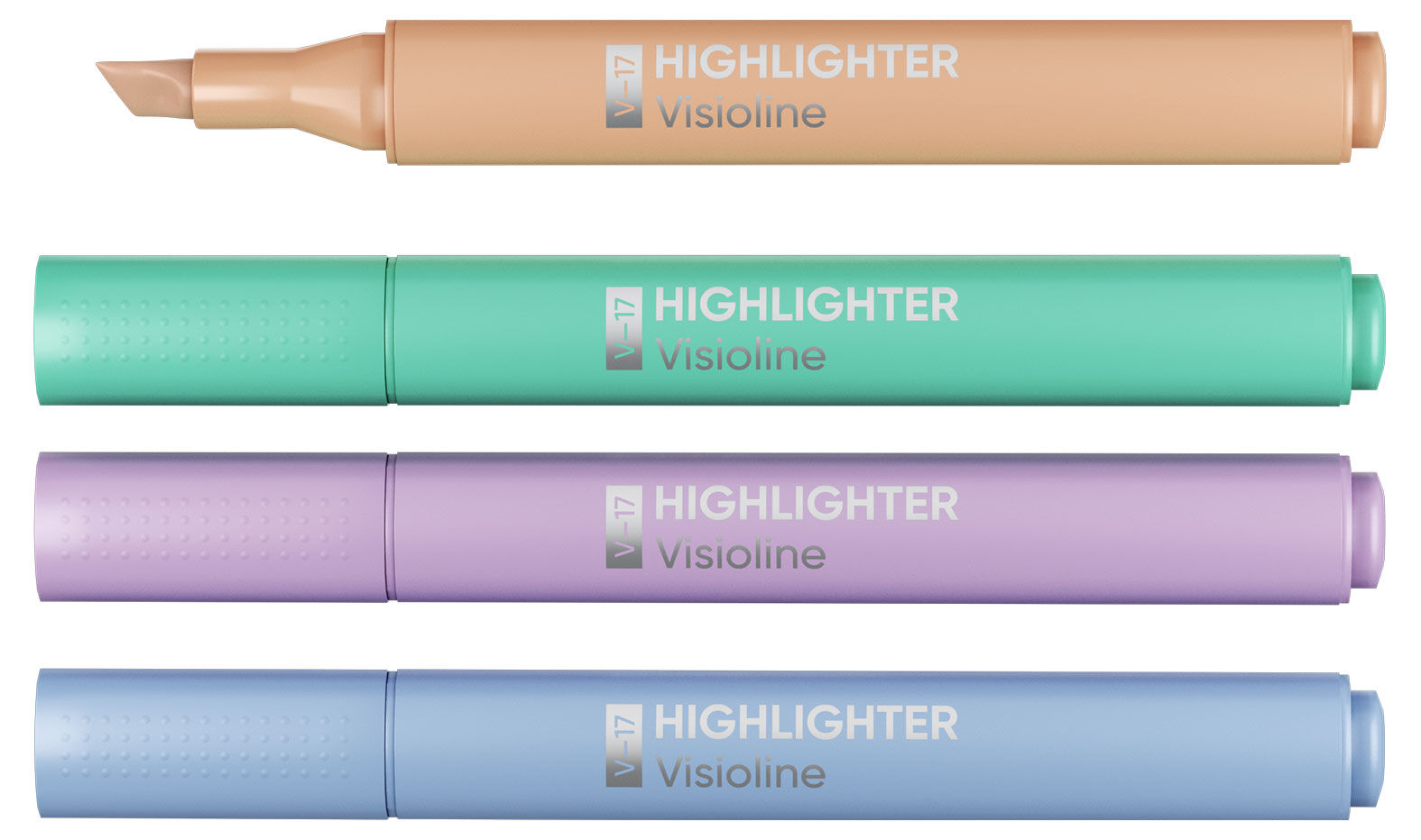 Изображение товара Текстмаркер ErichKrause Visioline V-17 Pastel Bloom, 1 шт