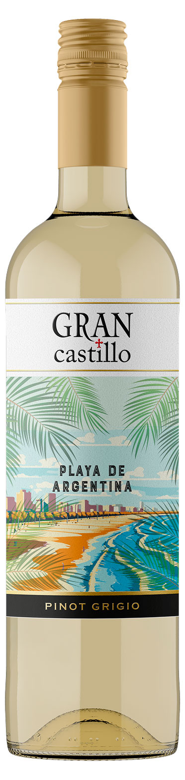 Изображение товара Вино Gran Castillo Pinot Grigio белое сухое Аргентина, 0,75 л