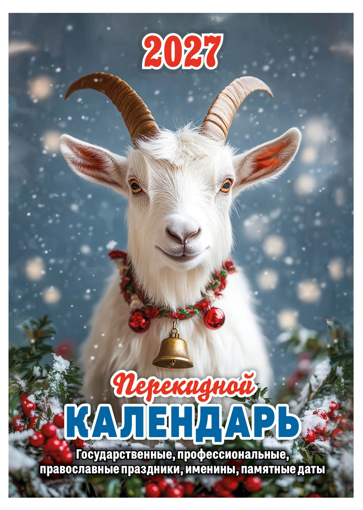 Изображение товара Календарь настольно-перекидной «Кострома» Государственная символика на 2027 г, 100х140 мм