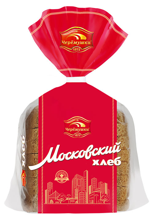 Изображение товара Хлеб ржано-пшеничный «Черёмушки» Московский нарезка, 340 г