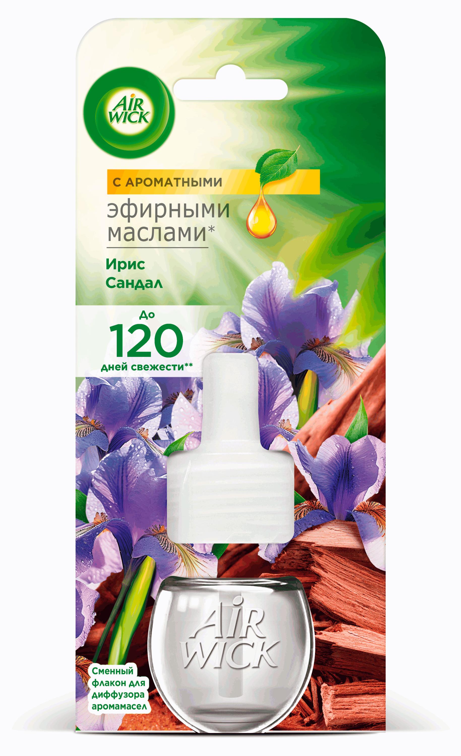 Изображение товара Флакон сменный для аромадиффузора Airwick ирис сандал Венгрия, 19 мл