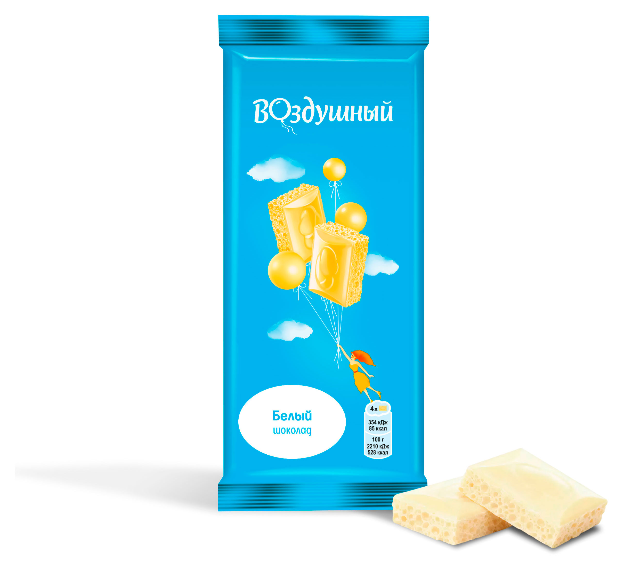 Изображение товара Шоколад белый «Воздушный» пористый, 80 г
