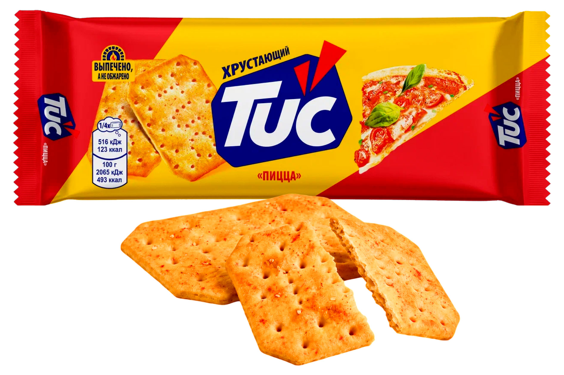 Крекер Tuc со вкусом Пицца, 100 г