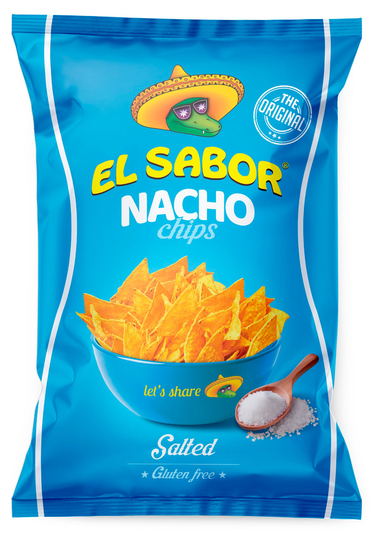 Изображение товара Чипсы кукурузные El sabor Начос с солью Греция, 100 г