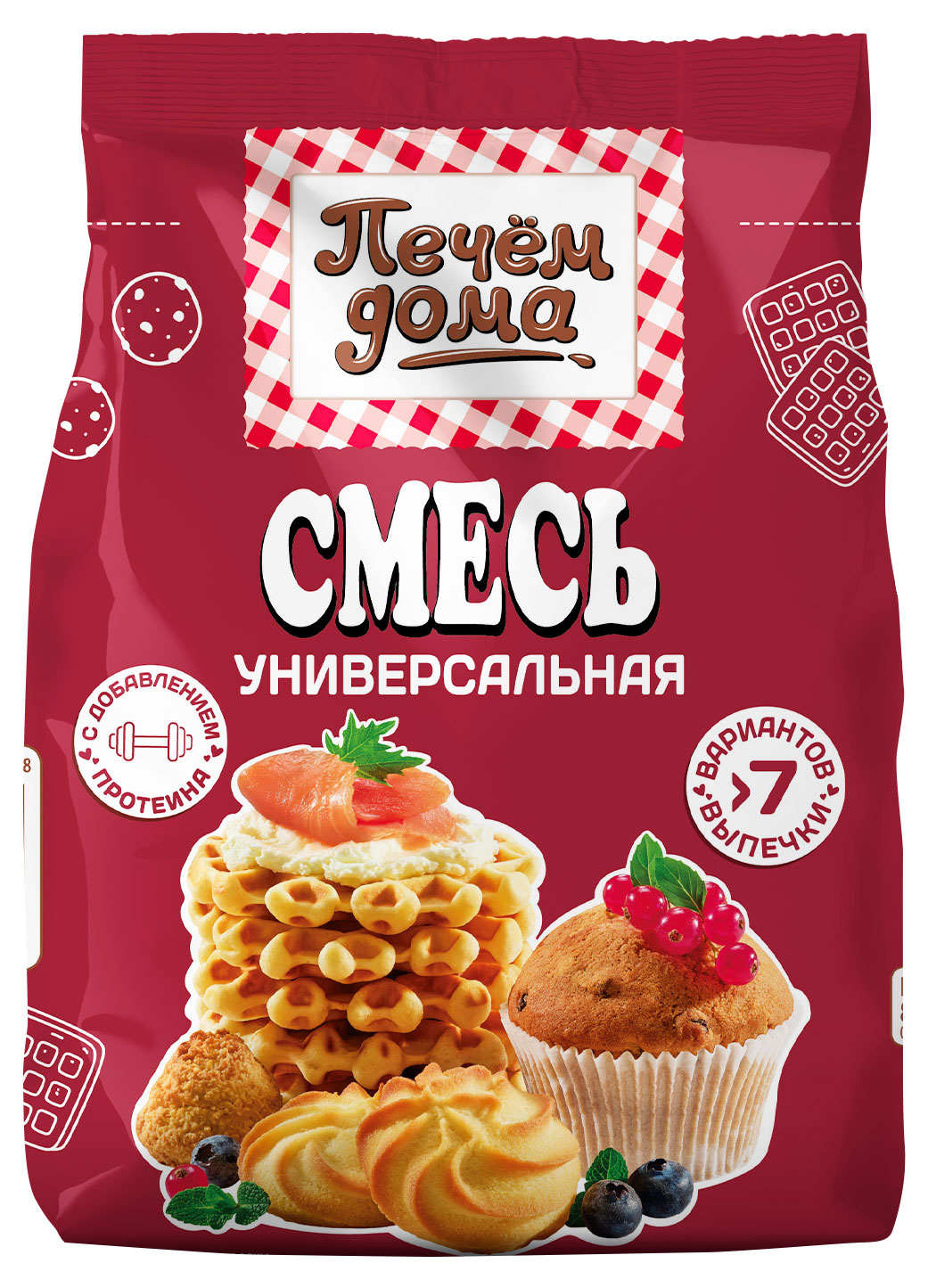 Изображение товара Смесь «Печем Дома» универсальная с добавлением протеина, 300 г
