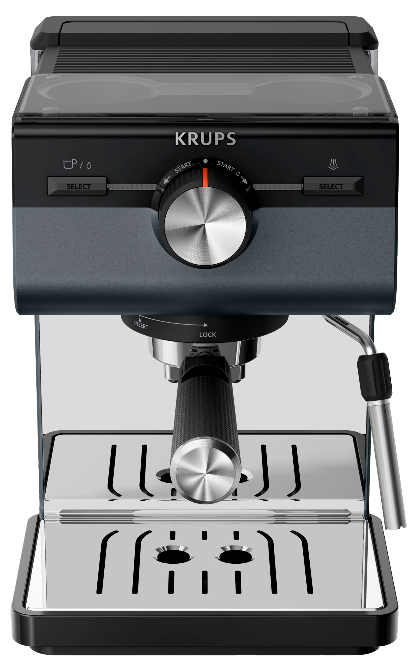 Изображение товара Кофеварка рожковая XP384 KRUPS черная