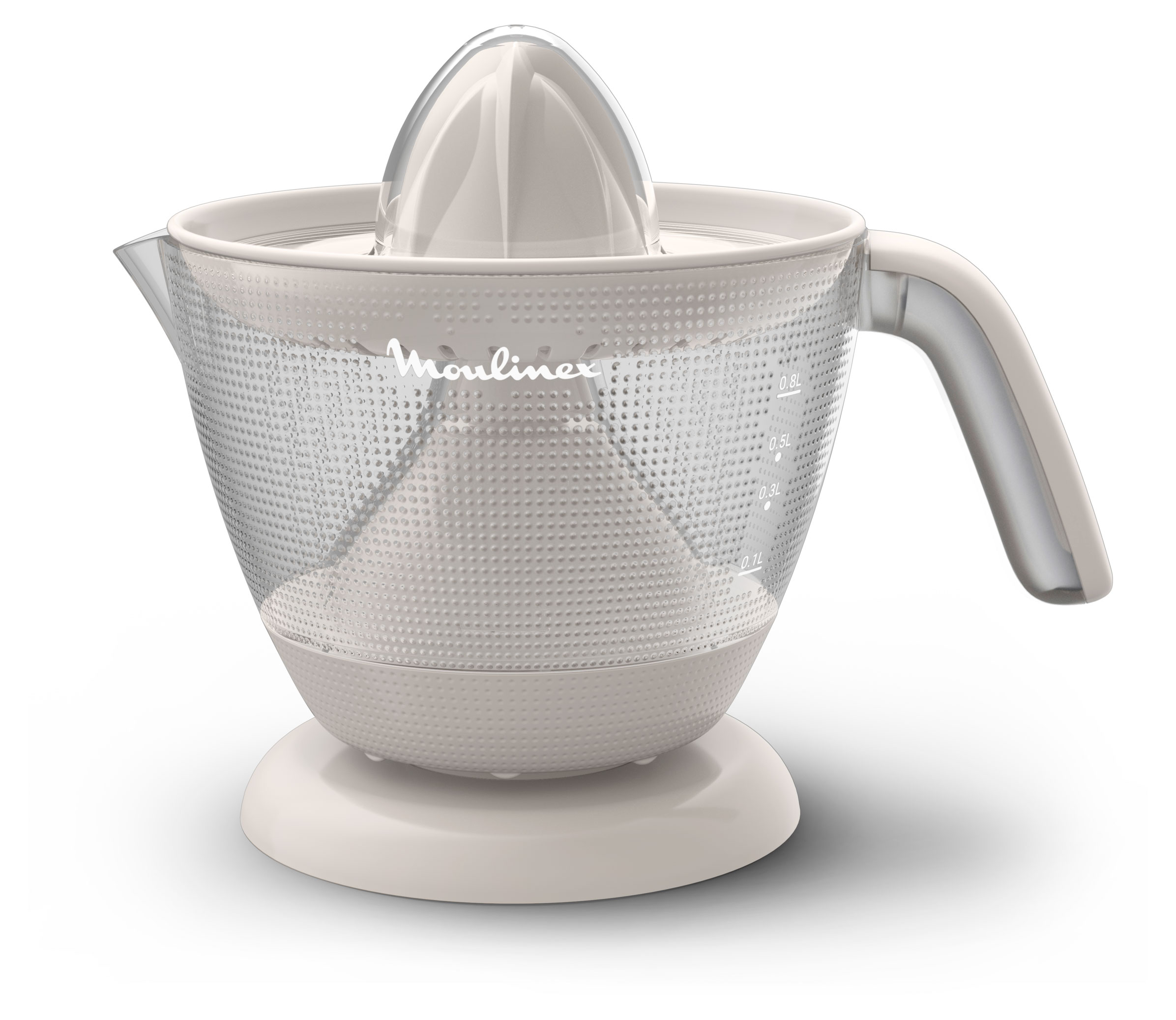 Соковыжималка ручная Moulinex Morning PC2M0BE белая