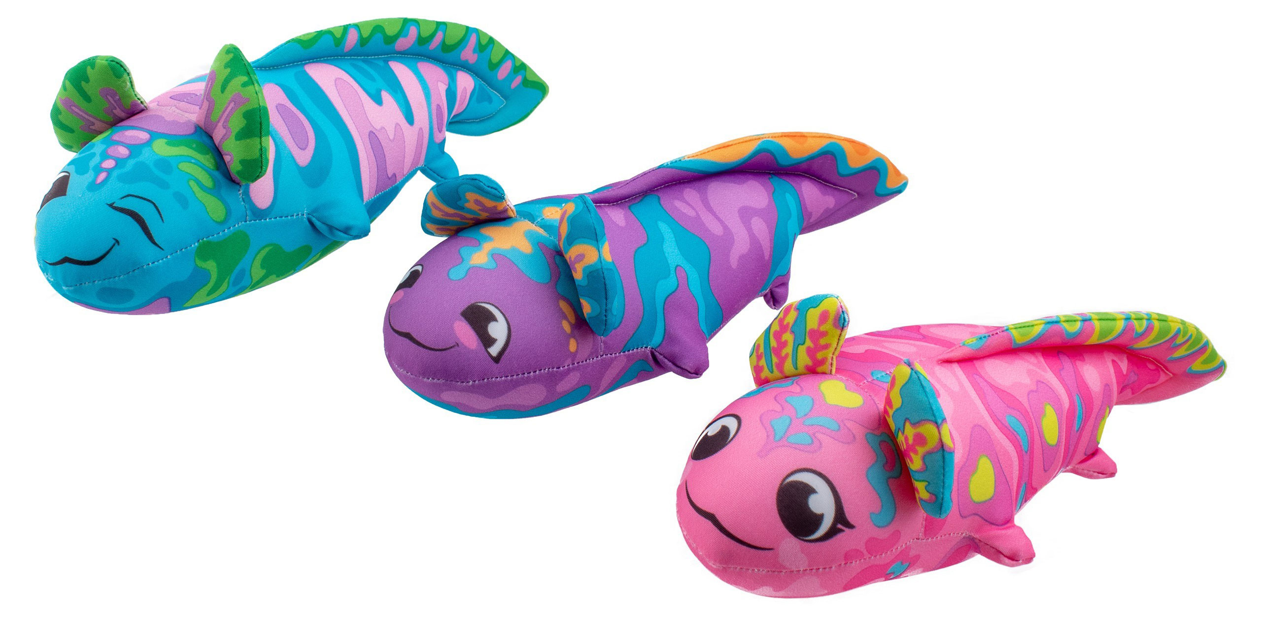 Изображение товара Игрушка мягкая ONE TWO FUN Аксолотль 30 см, 1 шт в ассортименте
