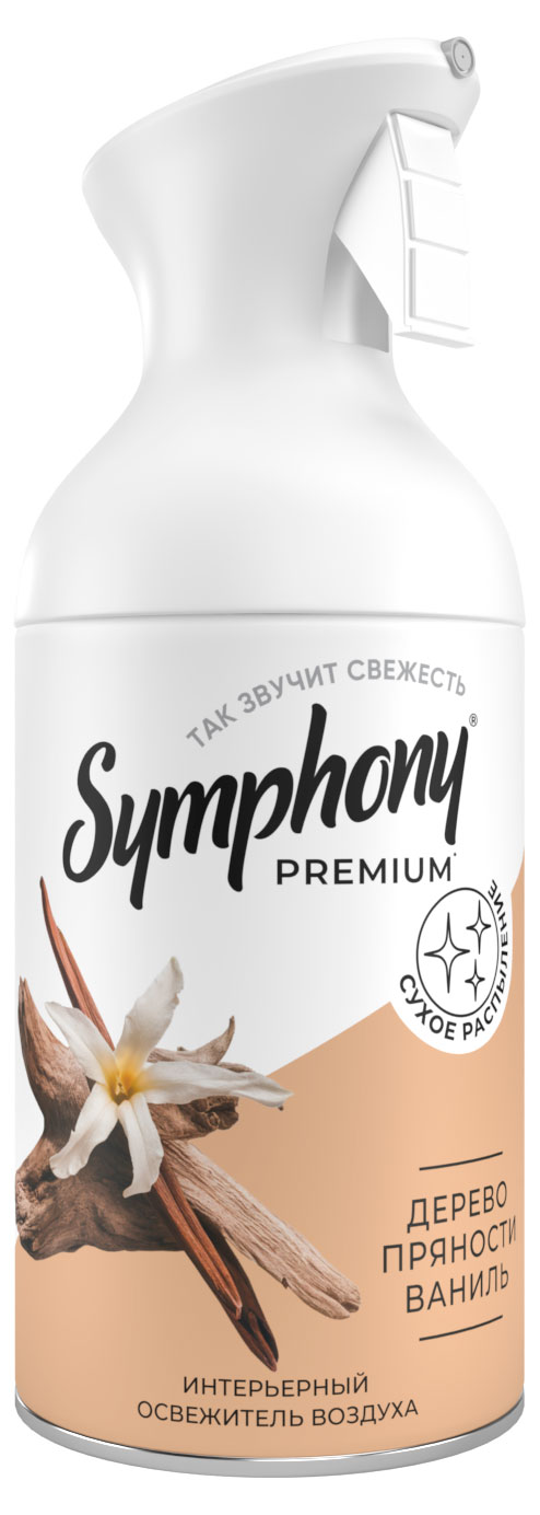 Изображение товара Освежитель воздуха Symphony Premium дерево пряности ваниль, 250 мл