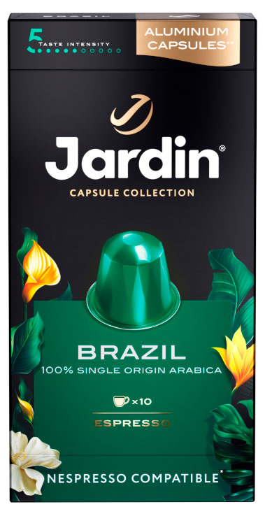 Изображение товара Кофе в капсулах Jardin Brazil Nespresso 10 шт, 50 г