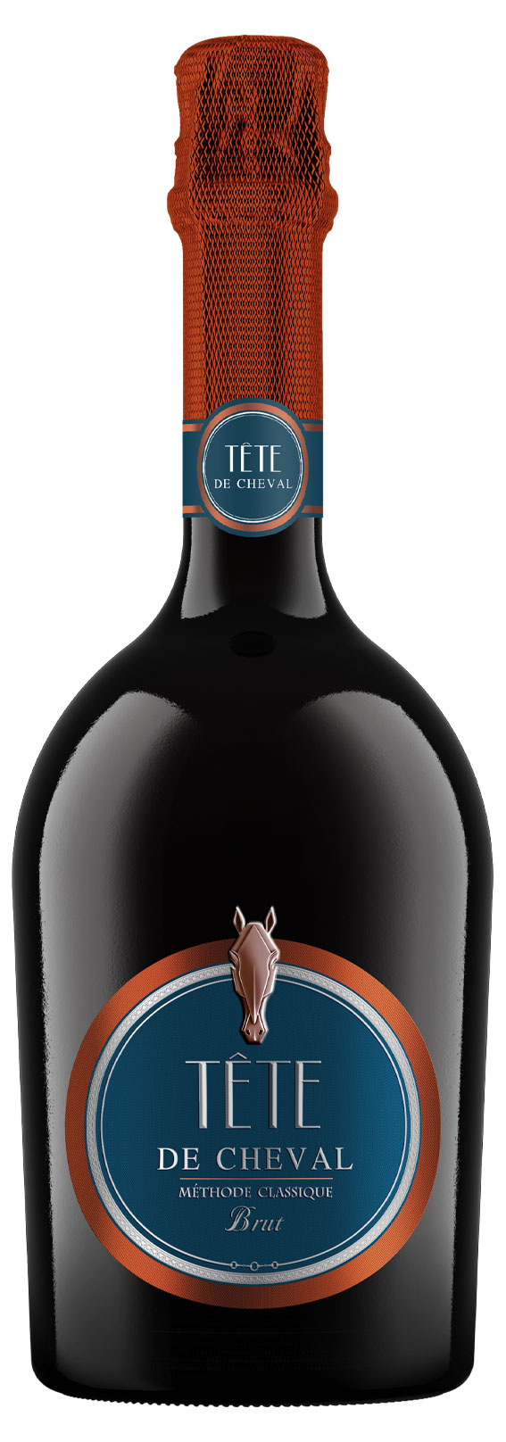 Изображение товара Игристое вино Tete de Cheval белое брют Россия, 0,75 л