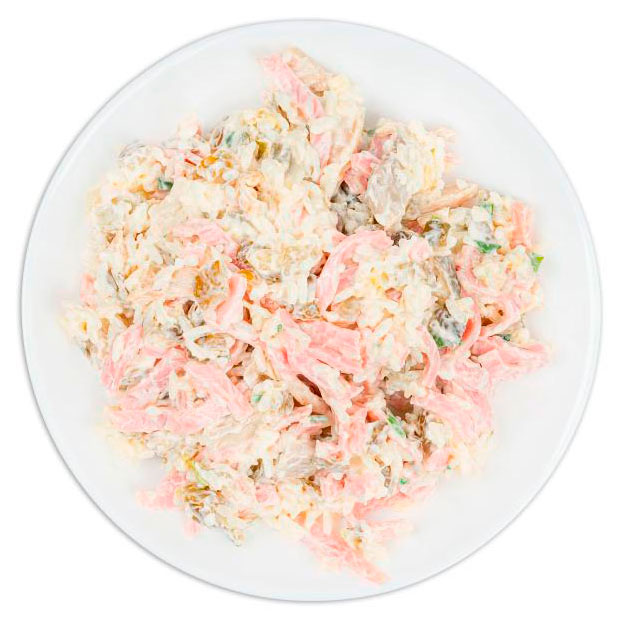 Изображение товара Салат с ветчиной ИП Хон О. Е. 1 кг - насыщенное и вкусное блюдо