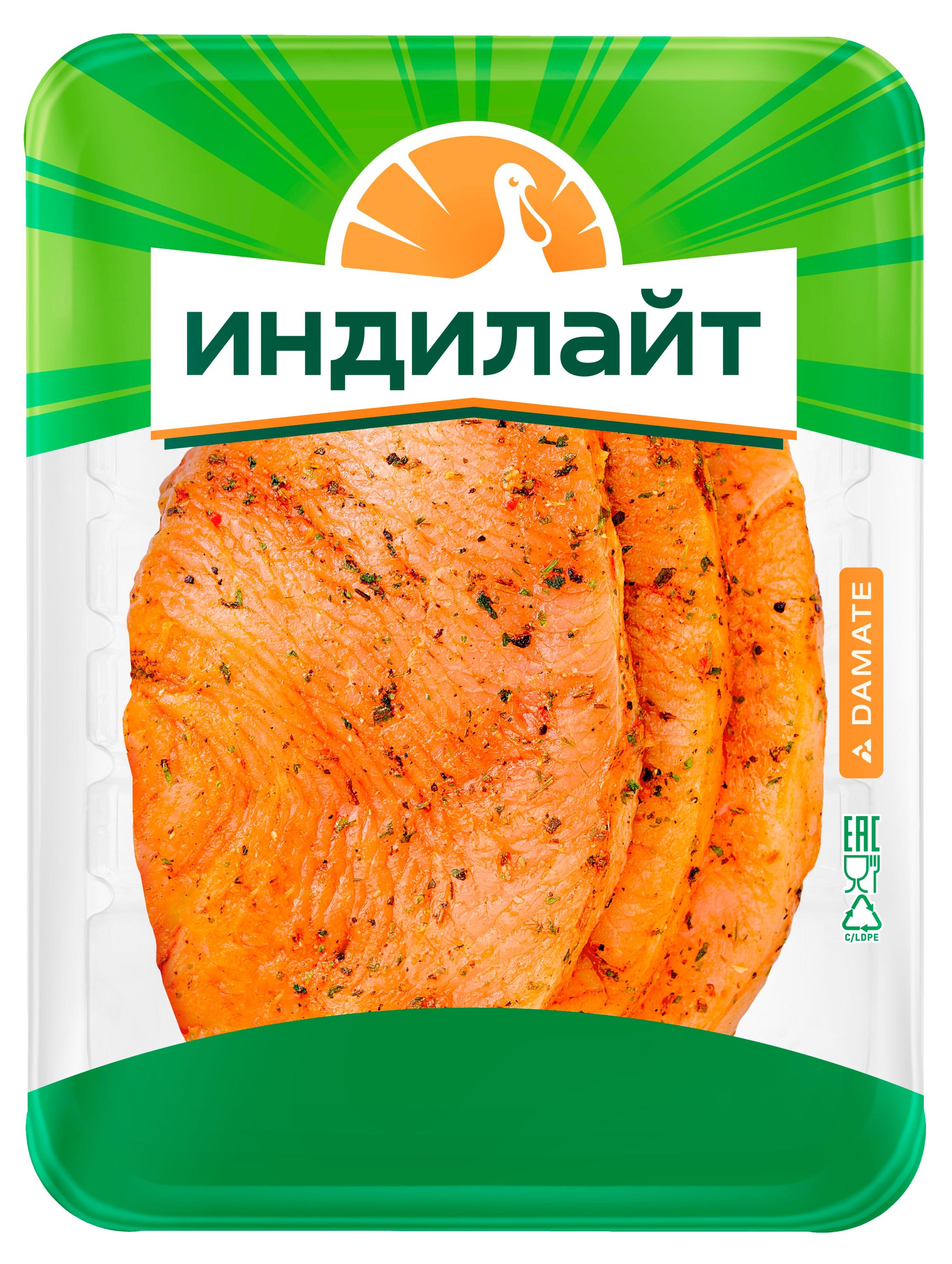 Изображение товара Стейк Индейка Индилайт Пряный маринад 340 г