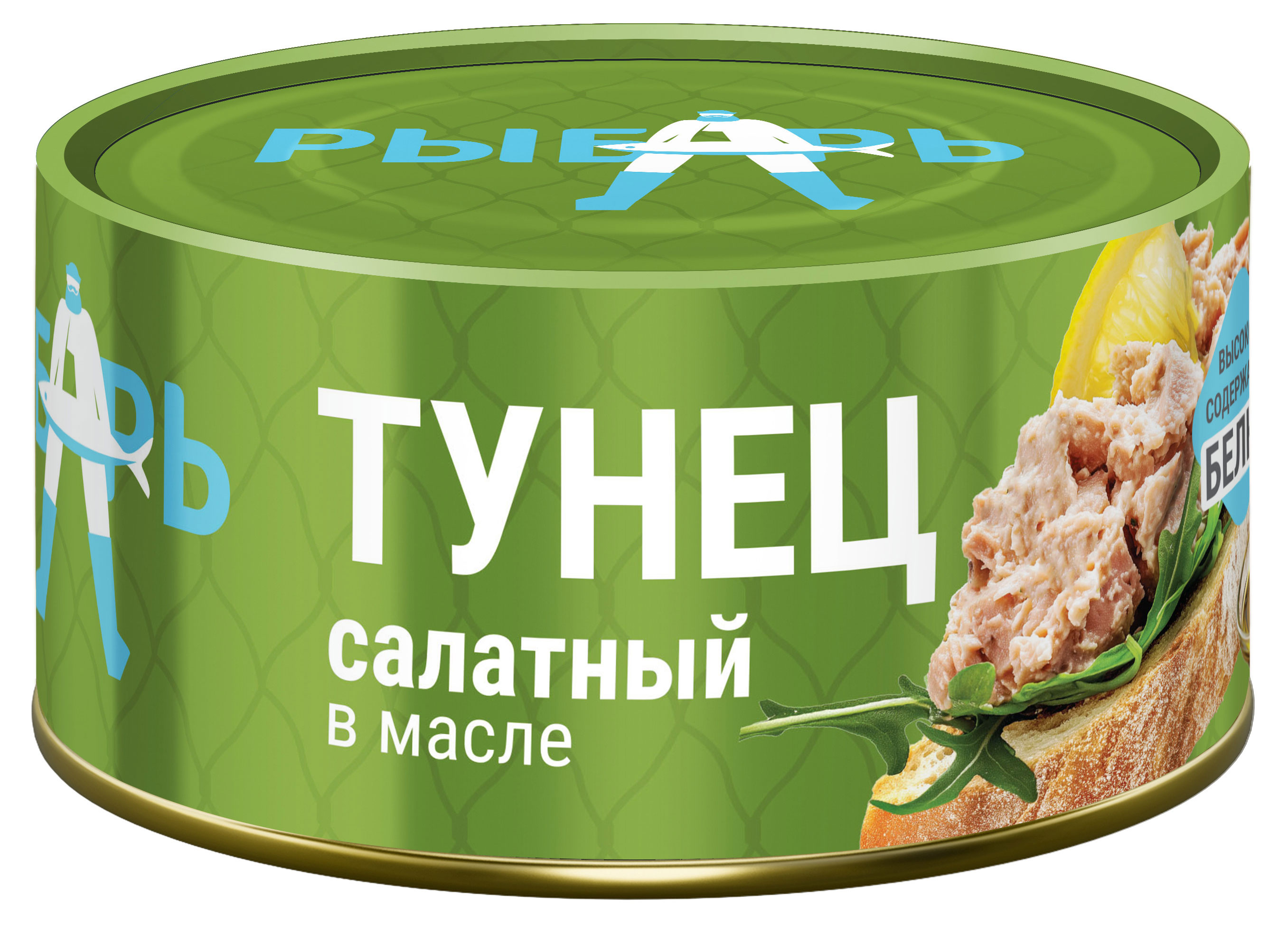 Тунец «Рыбарь» Салатный в масле, 170 г