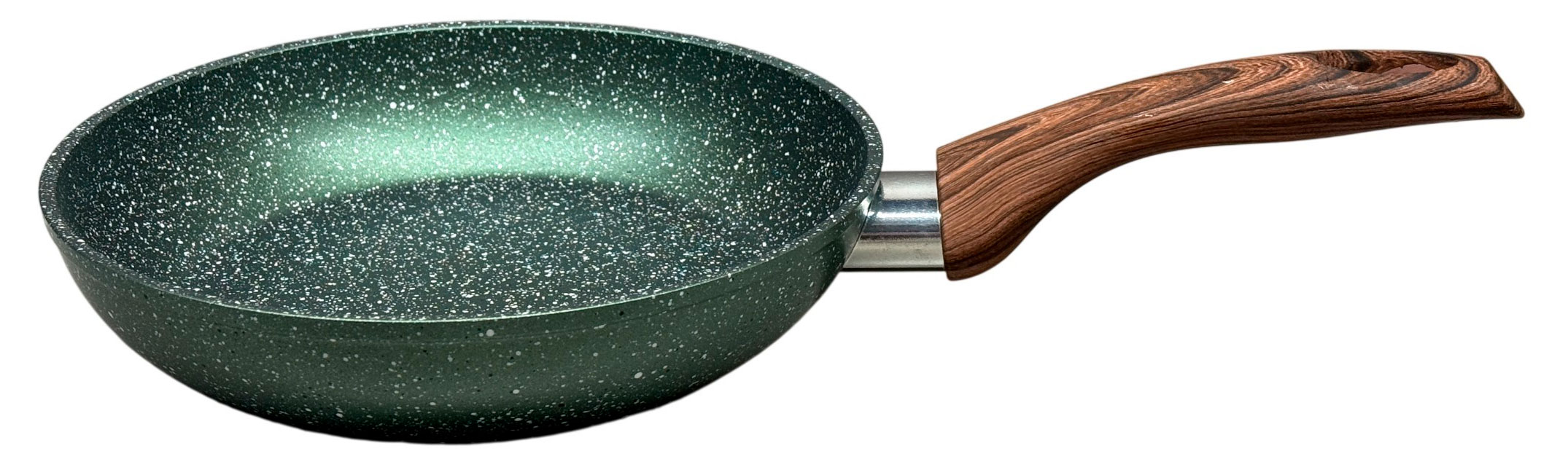 Изображение товара Сковорода Actuel Green Wood из алюминия с ручкой soft-touch, 18 см