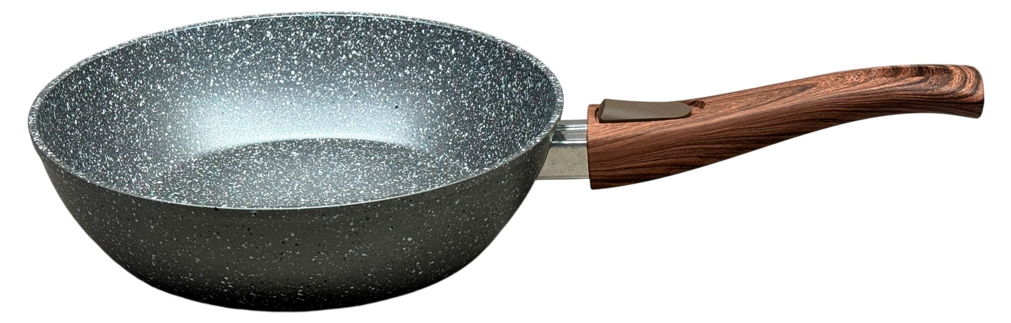 Изображение товара Сковорода Actuel Grey Wood из алюминия со съёмной ручкой soft-touch, 28 см