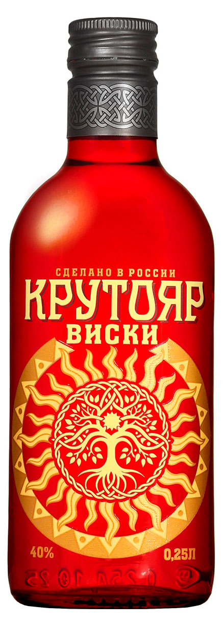 Изображение товара Виски «Крутояр» купажированный Россия, 0,25 л
