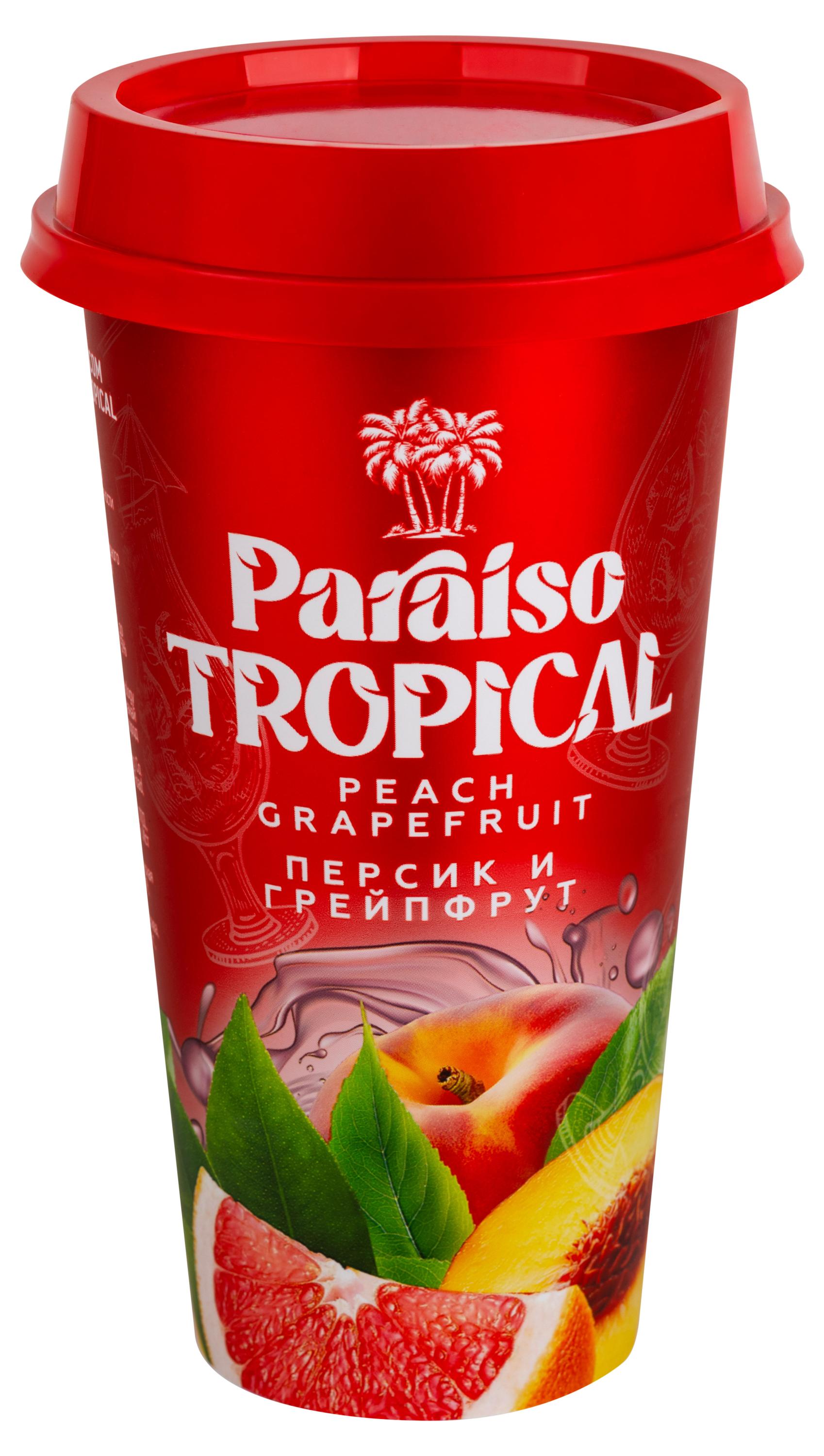 Изображение товара Напиток фруктовый Parasico Tropical Чай со вкусом персика и грейпфрута Китай, 400 мл