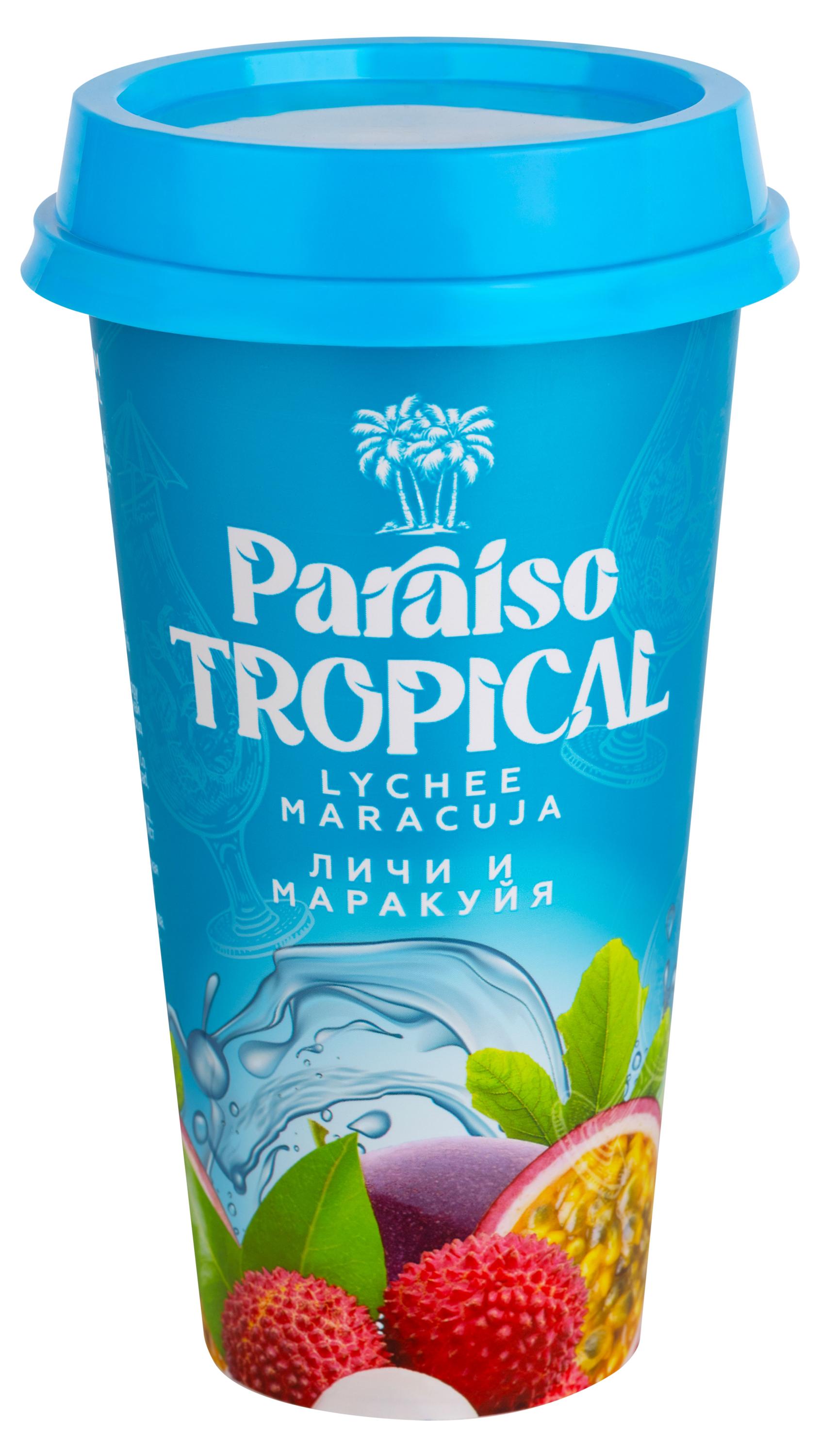Изображение товара Напиток фруктовый Parasico Tropical Чай со вкусом личи и маракуйя Китай, 400 мл