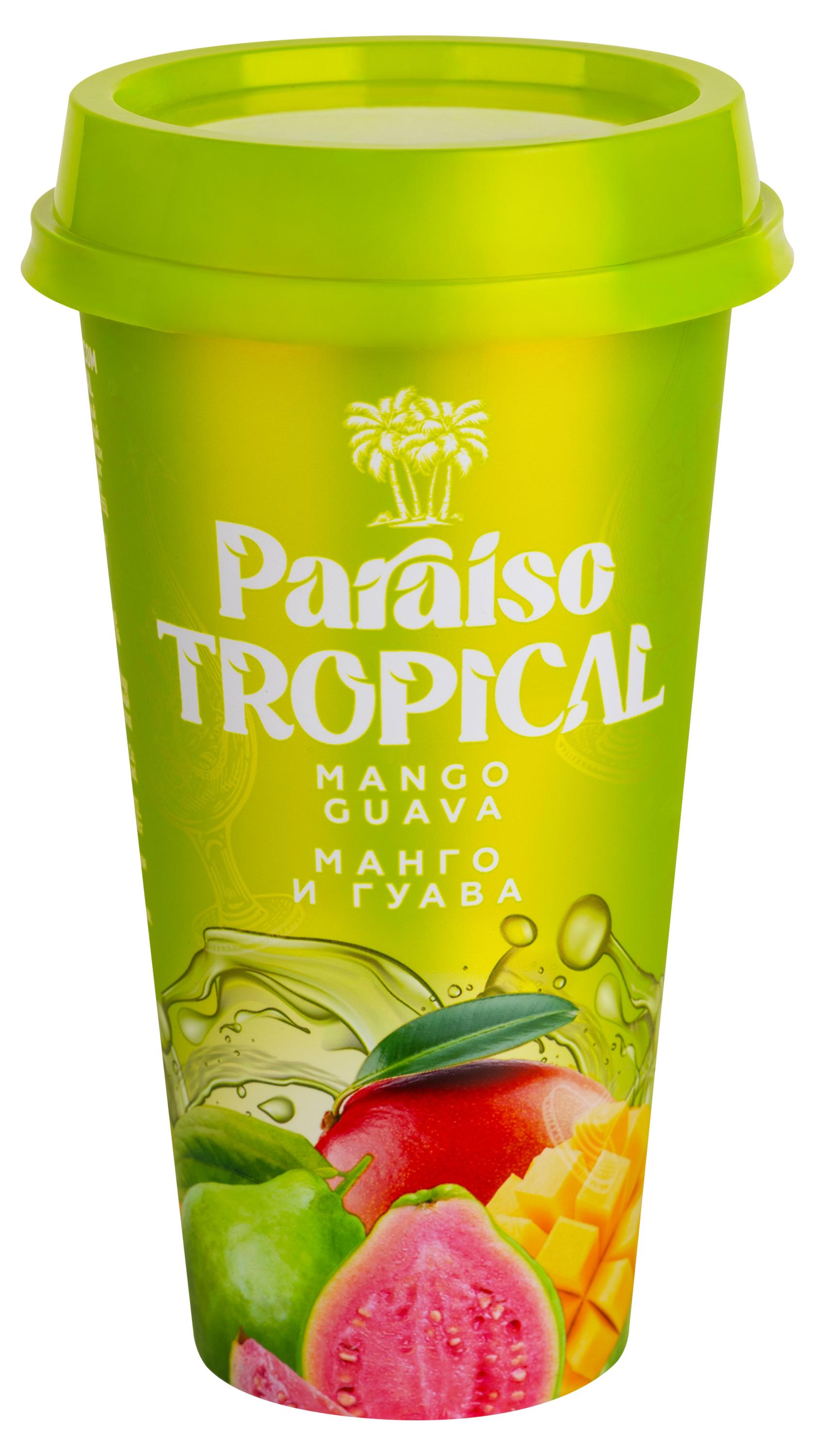 Изображение товара Напиток фруктовый Parasico Tropical Чай со вкусом манго и гуавы Китай, 400 мл