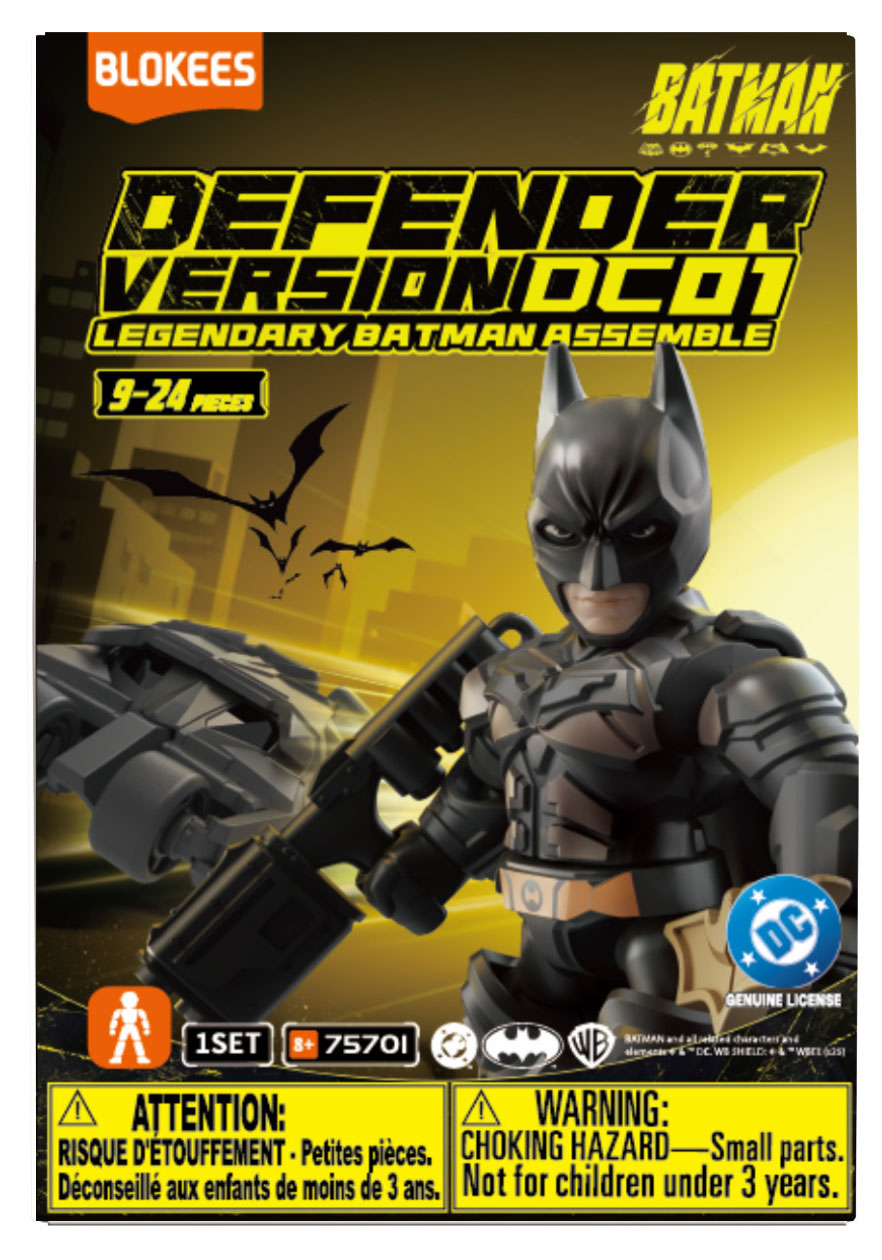 Изображение товара Фигурка-конструктор Blokees Defender Бэтмен 5 см, 1 шт в ассортименте