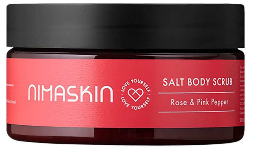 Изображение товара Скраб соляной для тела NIMASKIN Rose&Pink Pepper, 200 мл