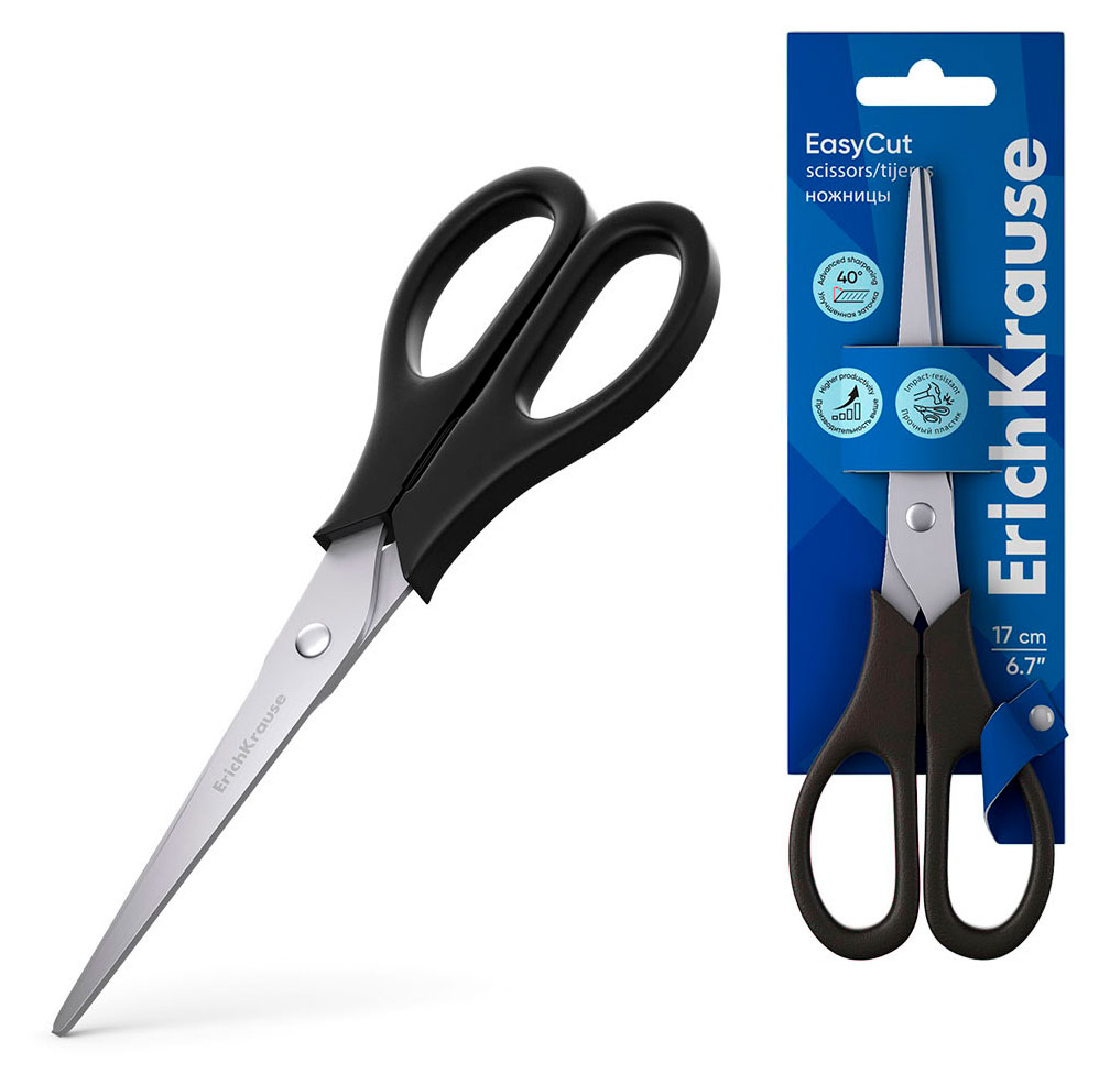 Изображение товара Ножницы ErichKrause Standard, 17 см