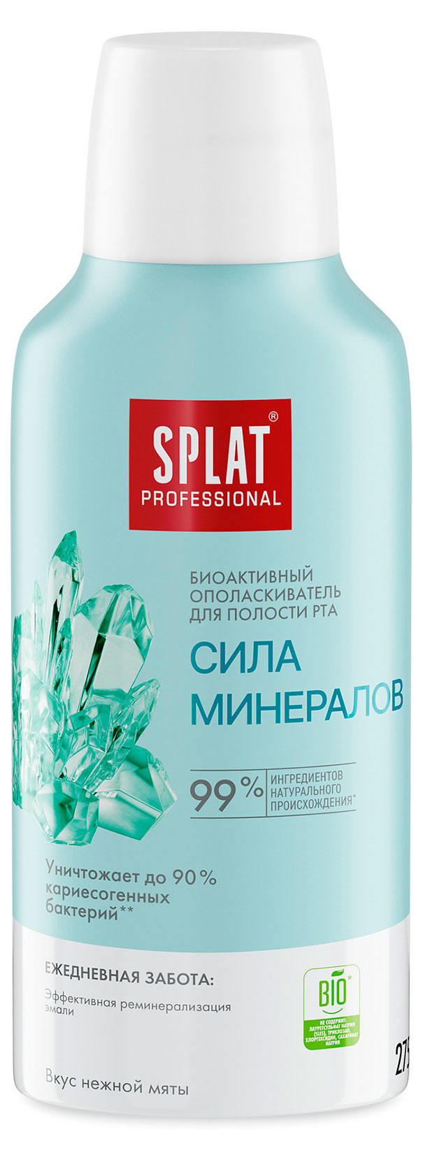 Изображение товара Ополаскиватель для полости рта SPLAT Сила минералов, 275 мл