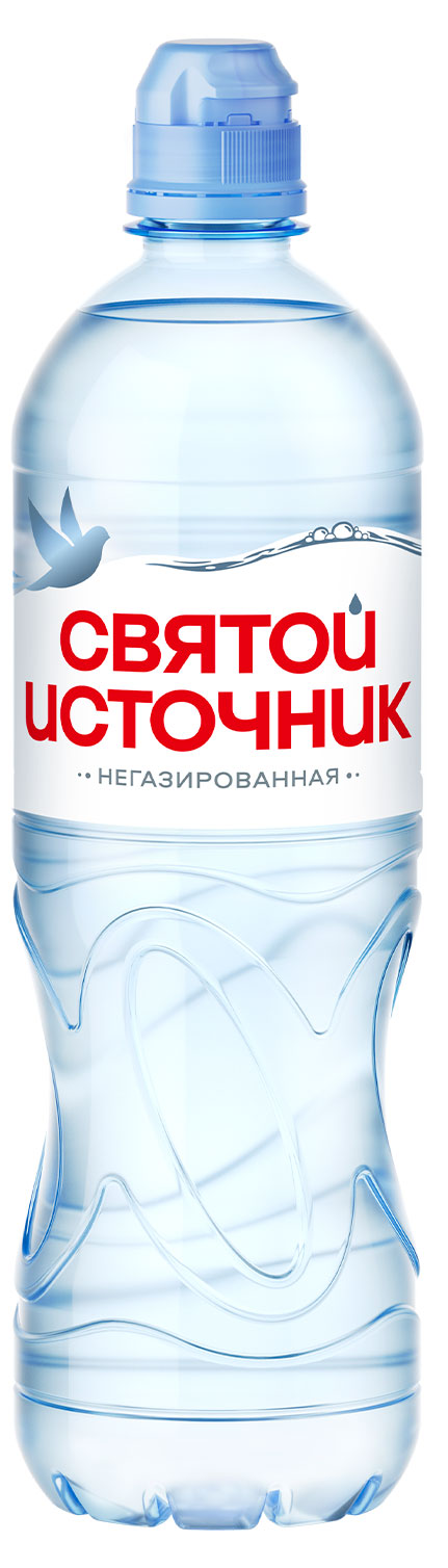 Изображение товара Вода питьевая «Святой Источник» негазированная, 0,75 л
