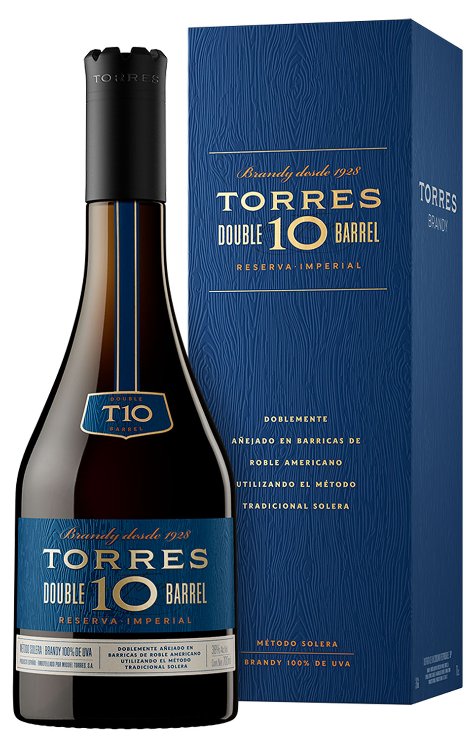 Изображение товара Бренди Torres 10 Double Barrel в подарочной упаковке Испания, 0,7 л