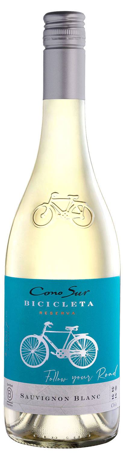 Изображение товара Вино Cono Sur Bicicleta Sauvignon Blanc Central Valley белое сухое Чили, 0,75 л