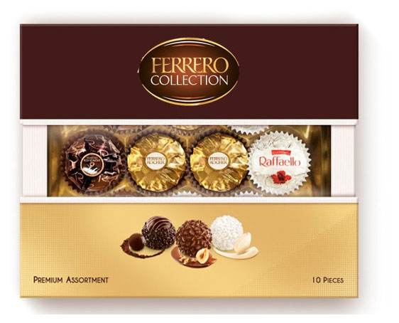 Изображение товара Конфеты шоколадные FERRERO Collection ассорти, 109,3 г