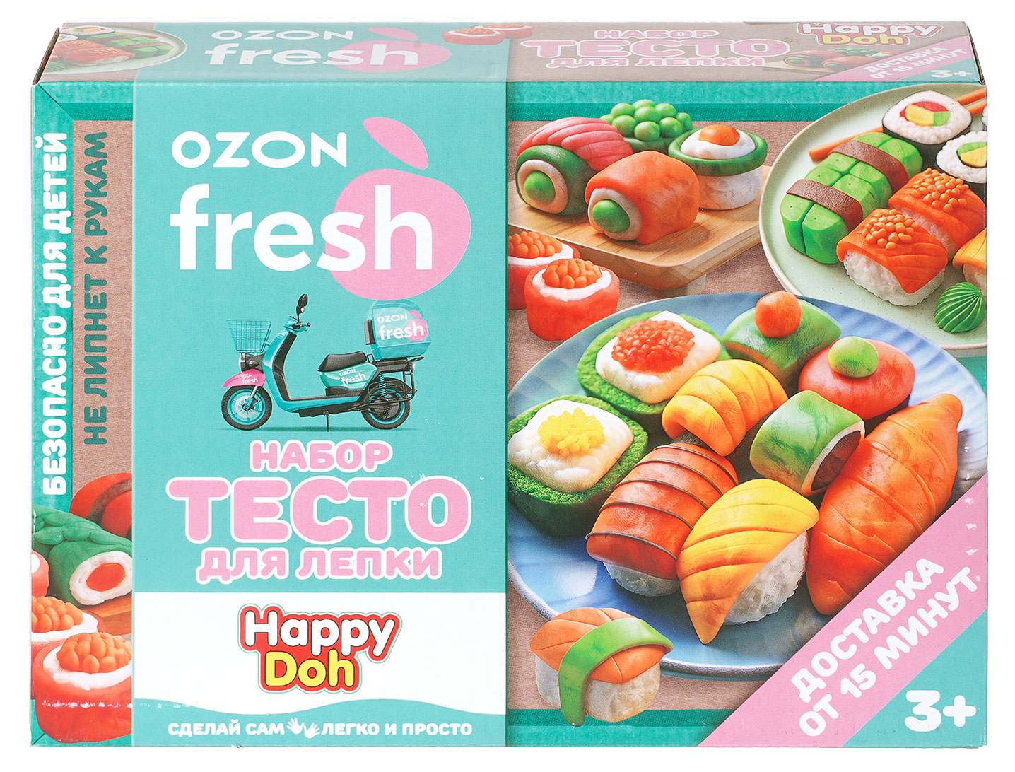 Изображение товара Набор для лепки Happy Doh Доставка