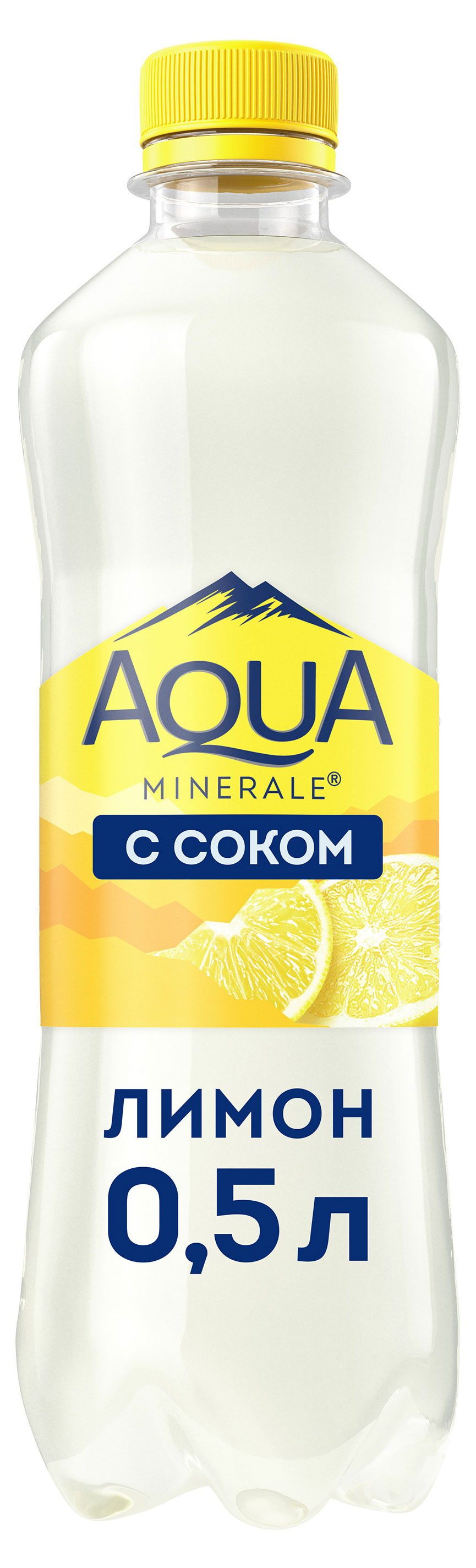 Изображение товара Вода Aqua Minerale Fresh Лимон негазированная, 0. 5 л - освежающий и натуральный напиток